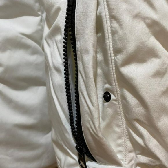 Lane Bryant pure white hooded puffer parka - Plus 18 / 20 - Picture 4 of 6